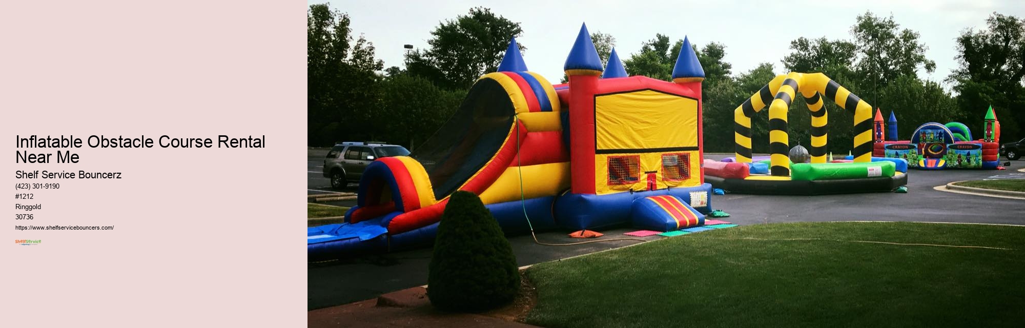 Inflatable Obstacle Course Rental Near Me