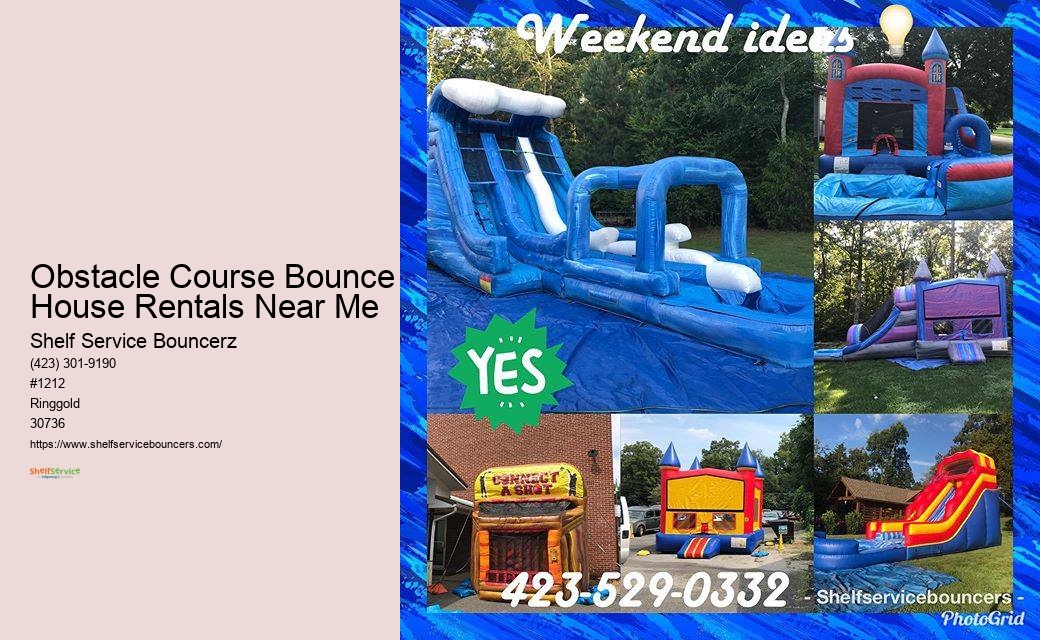Inflatable Obstacle Course Rental Near Me