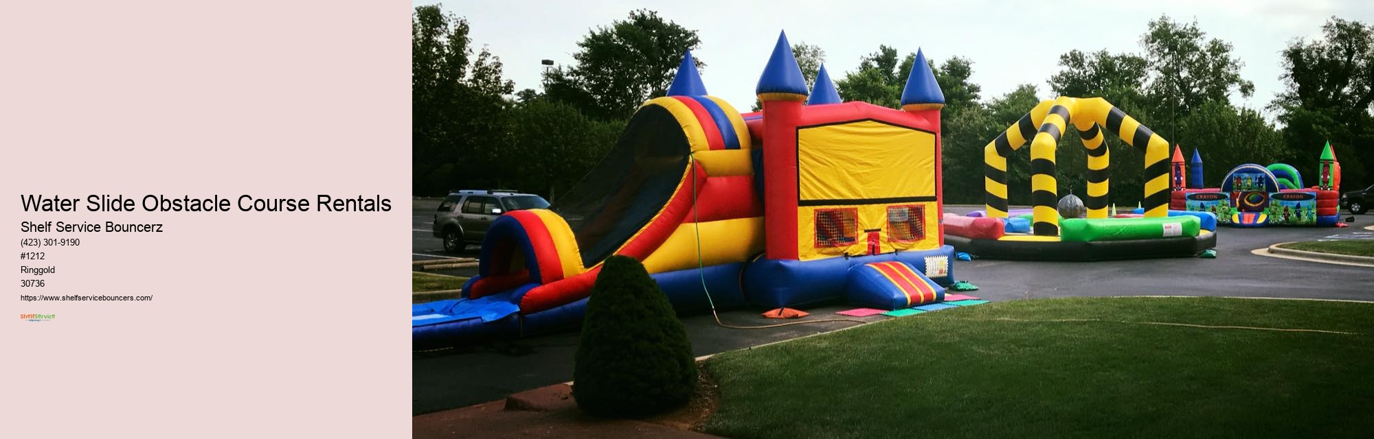 Water Slide Obstacle Course Rentals